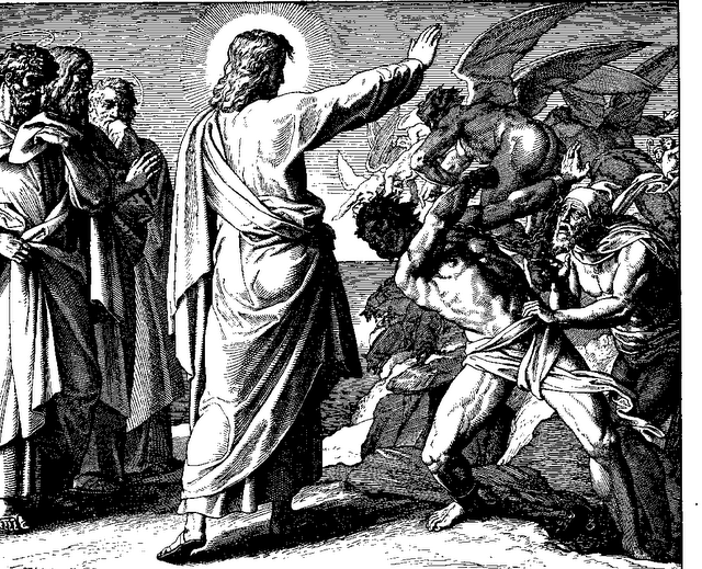 Jesus cast out demons